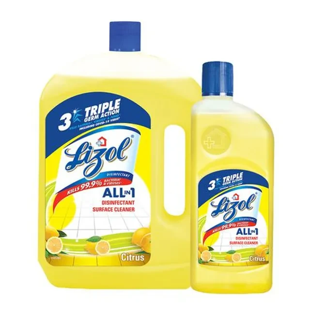 Lizol Disinfectant Surface & Floor Cleaner Liquid - Citrus