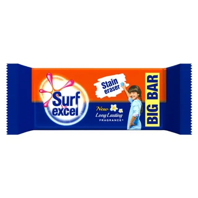 Surf Excel Detergent Bar, 250 g