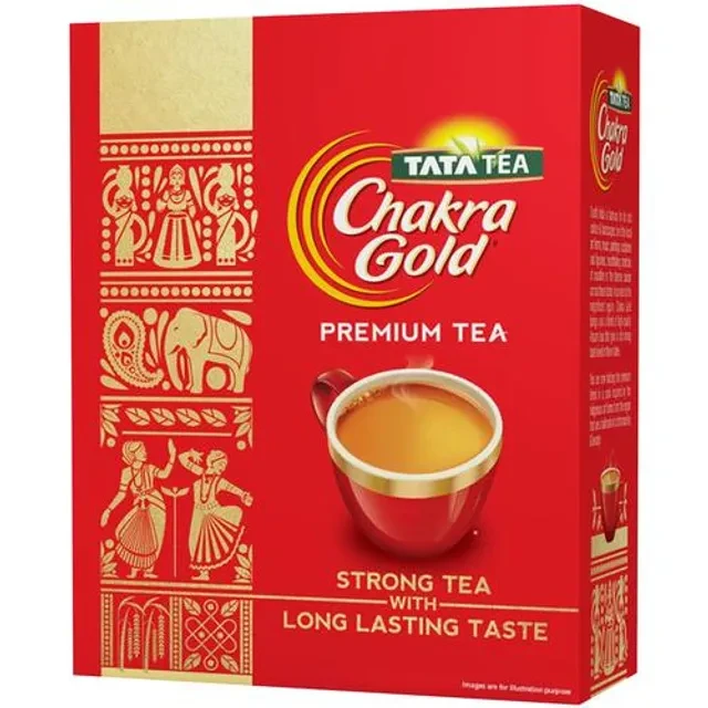 Tata Tea Chakra Gold Premium Tea - Strong Flavour With Long Lasting Taste