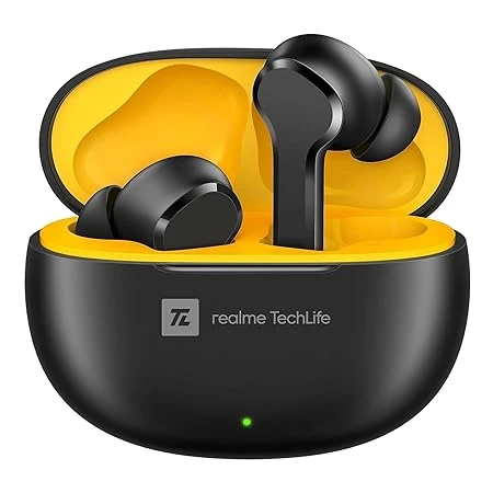 realme TechLife Buds T100 Bluetooth Truly Wireless in Ear Earbuds with mic, AI E