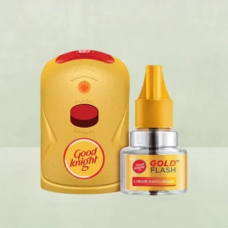 Good knight Gold Flash Liquid Vapourizer, Mosquito Repellent - Combo Pack 45 ml